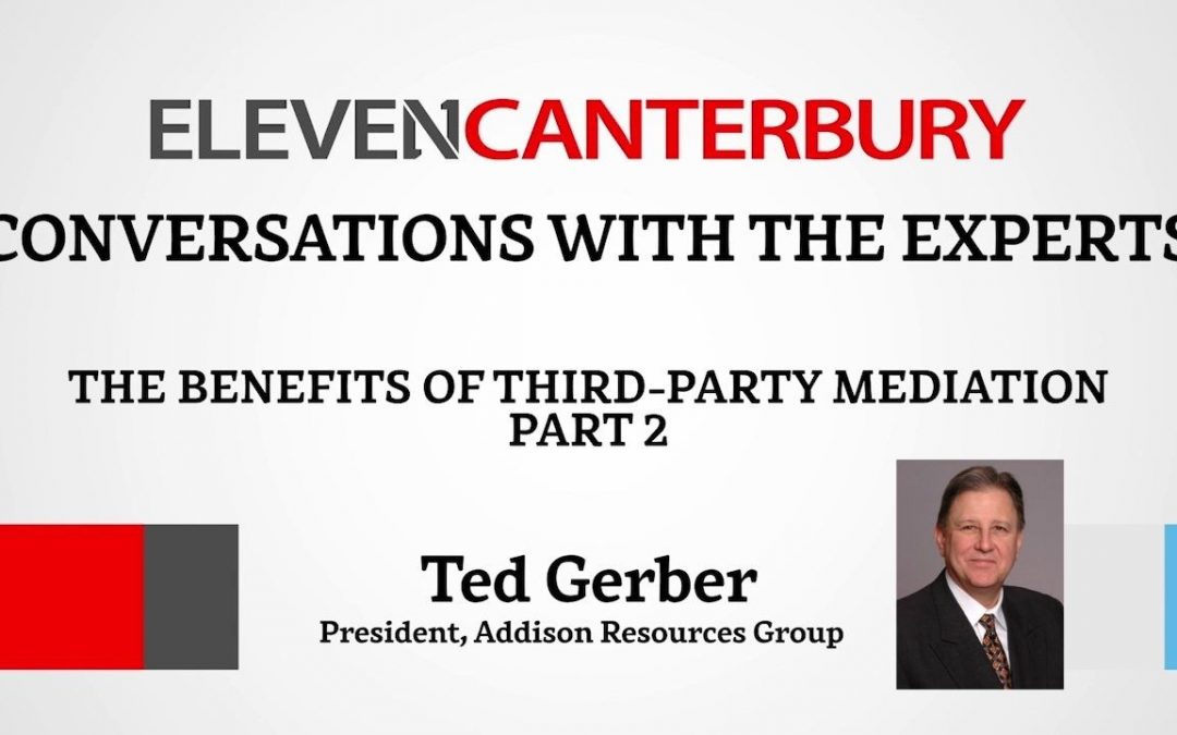 Benefits of Third-Party Mediation Part 2