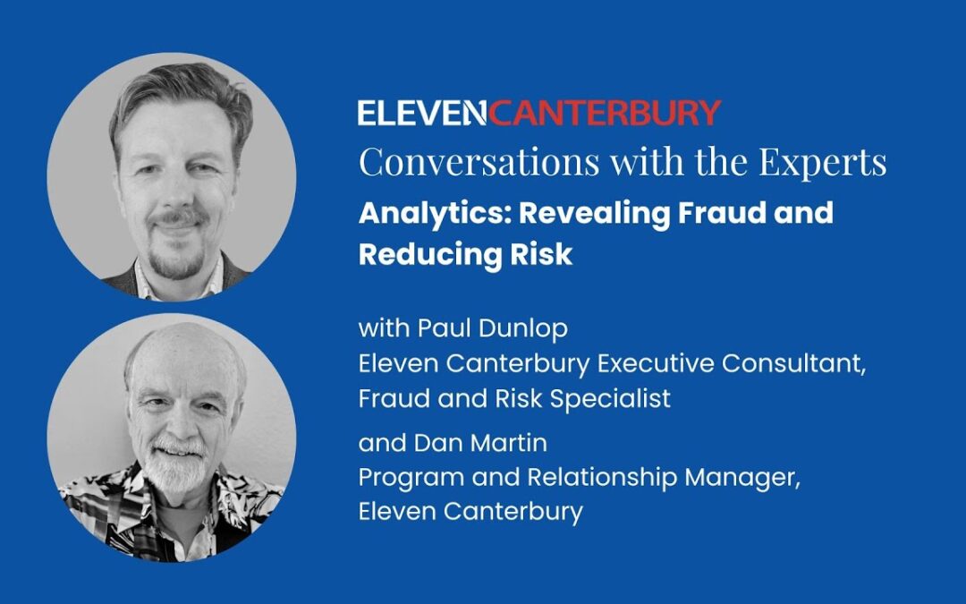 Conversations with the Experts: Analytics: Revealing Fraud and Reducing Risk