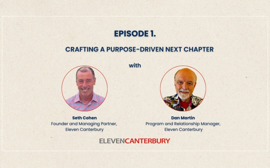 Crafting a Purpose-Driven Next Chapter